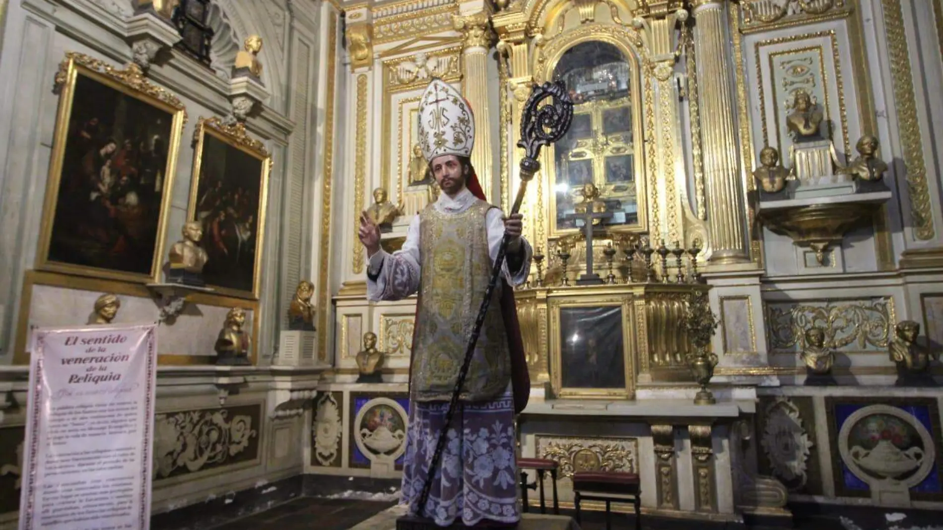 Abrirán la capilla de las Santas Reliquias y la Cripta de los Arzobispos en la Catedral de Puebla